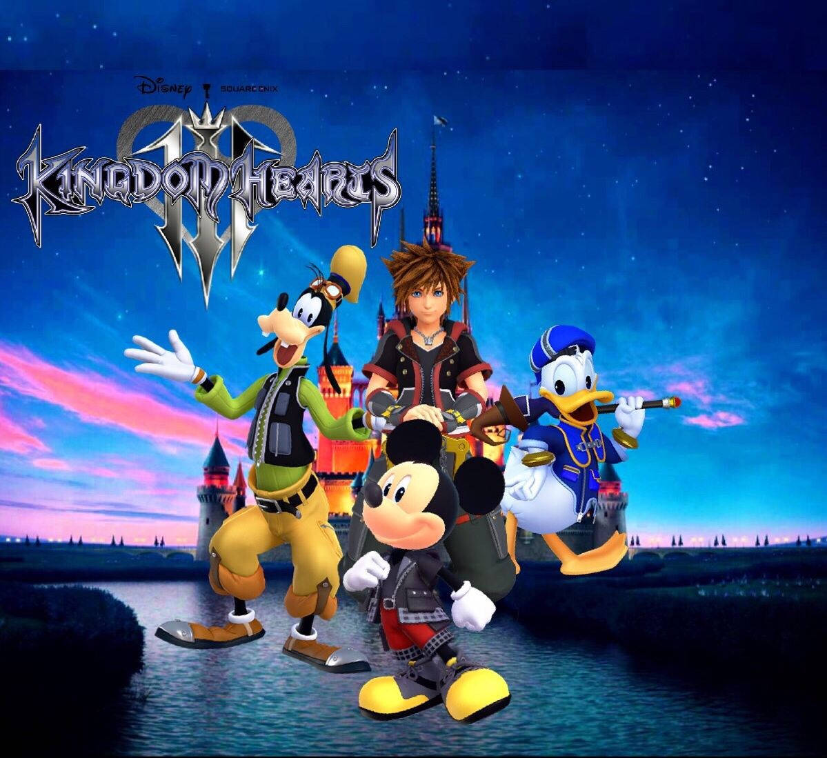Disney World And Kingdom Hearts 3 Wallpaper