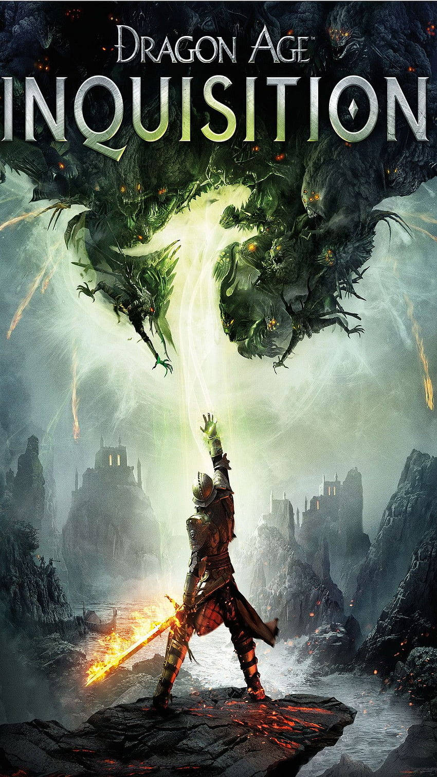 Dive Deeper Into The World Of Dragon Age With The Dragon Age Phone Wallpaper