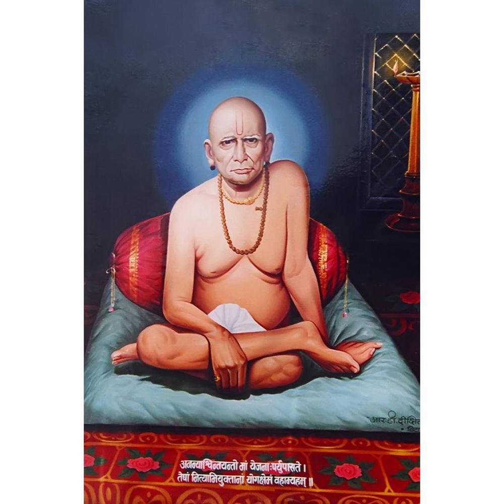 Divine Presence Of Shri Swami Samarth Wallpaper