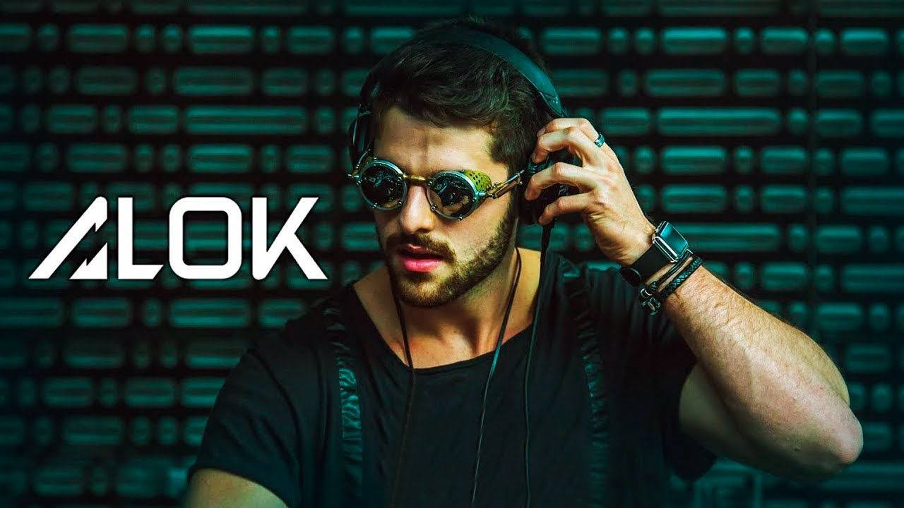 Dj Alok Free Fire Black Headset Wallpaper