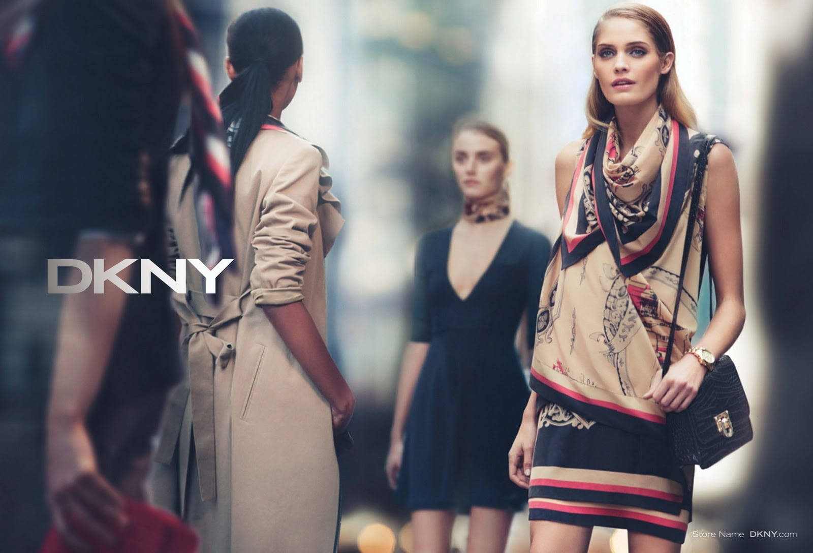 Dkny Promo Poster Wallpaper