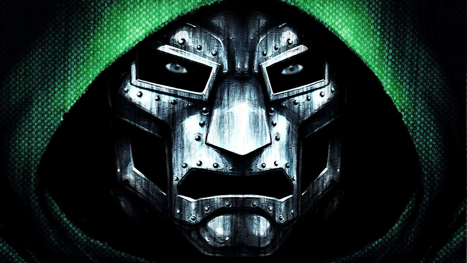 Doctor Doom Close-up Face Wallpaper