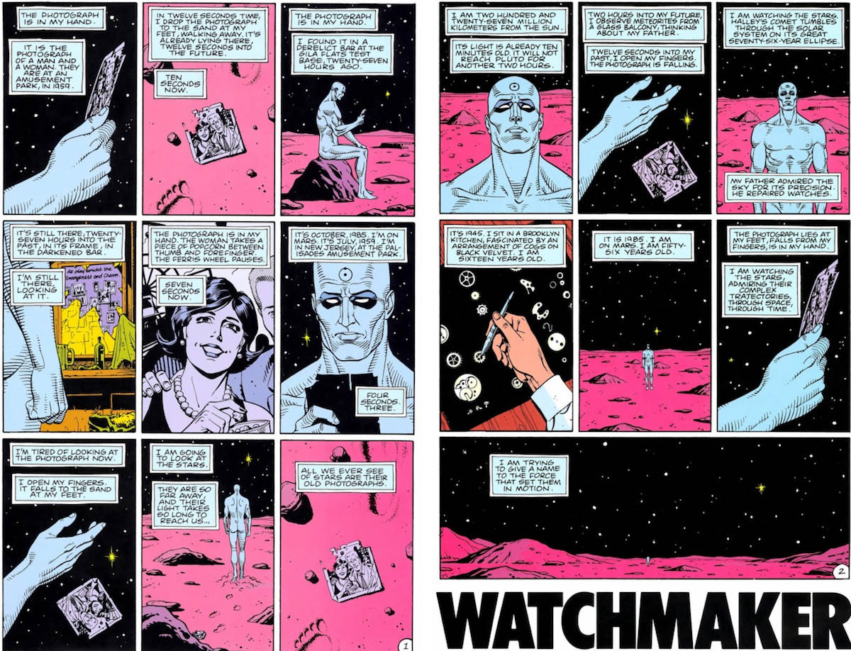 Doctor Manhattan Comics Watchmaker Wallpaper