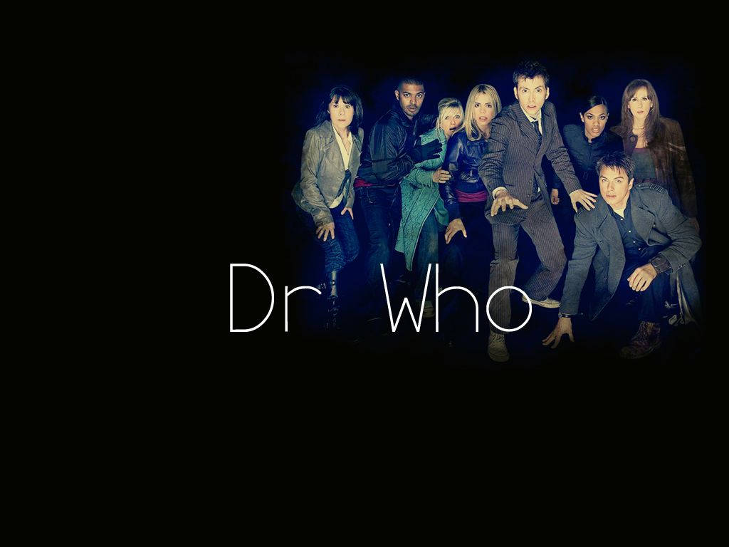 Doctor Who Cast Title Cover Wallpaper