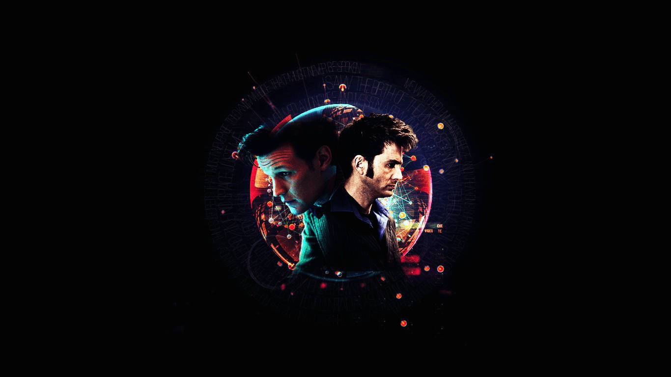 Doctor Who Tenth And Eleventh Doctors Wallpaper