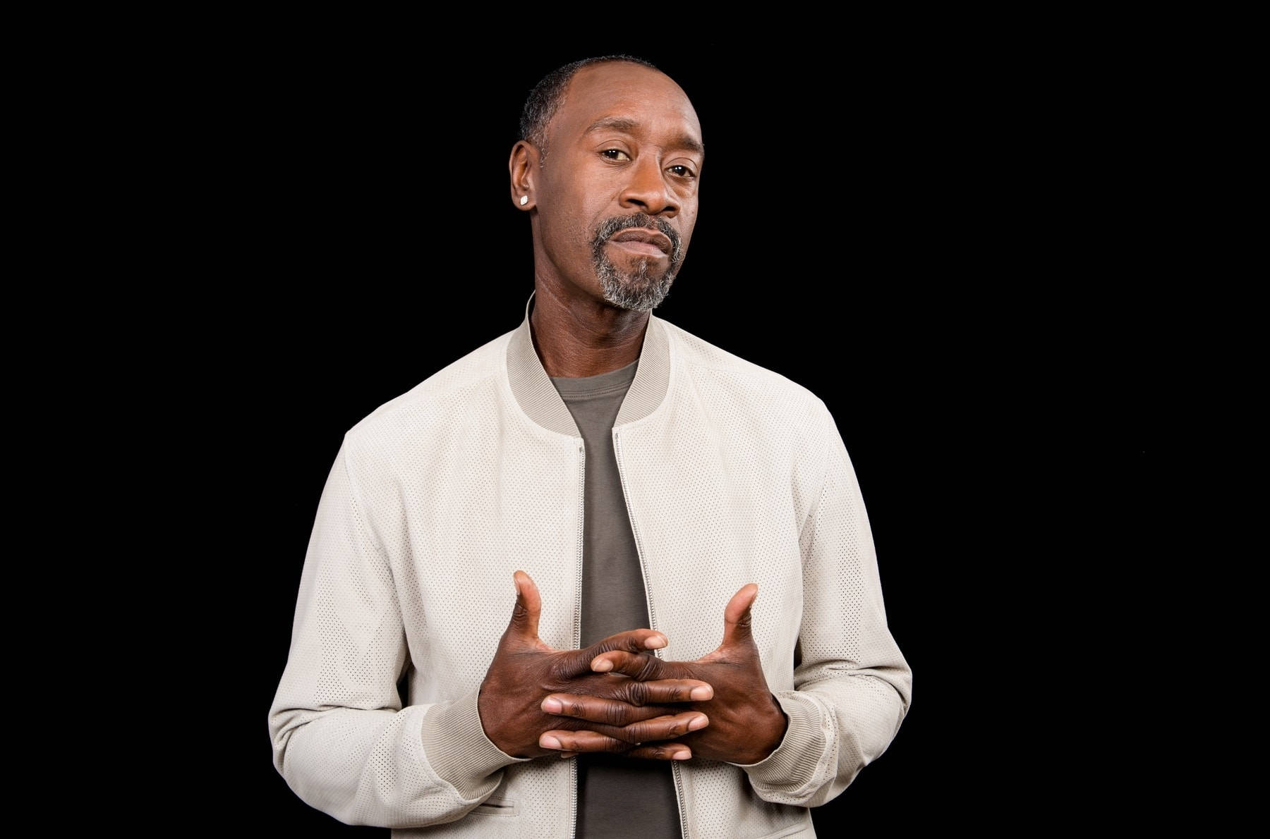 Don Cheadle Folding Hands Wallpaper