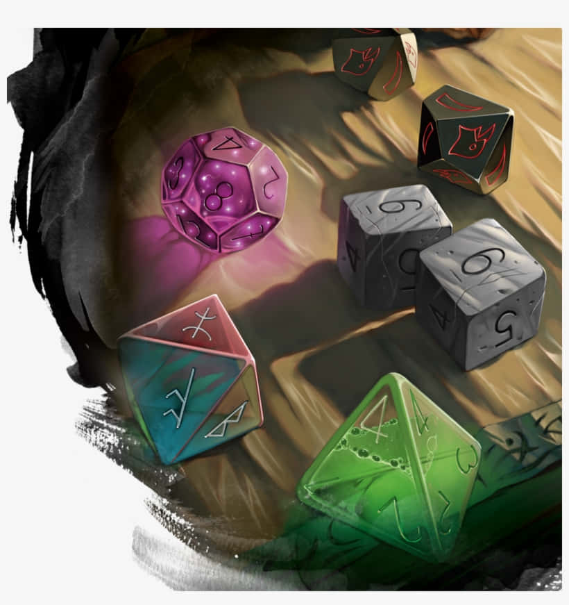 Don't Miss A Single Adventure With Your Dungeons And Dragons Phone Wallpaper