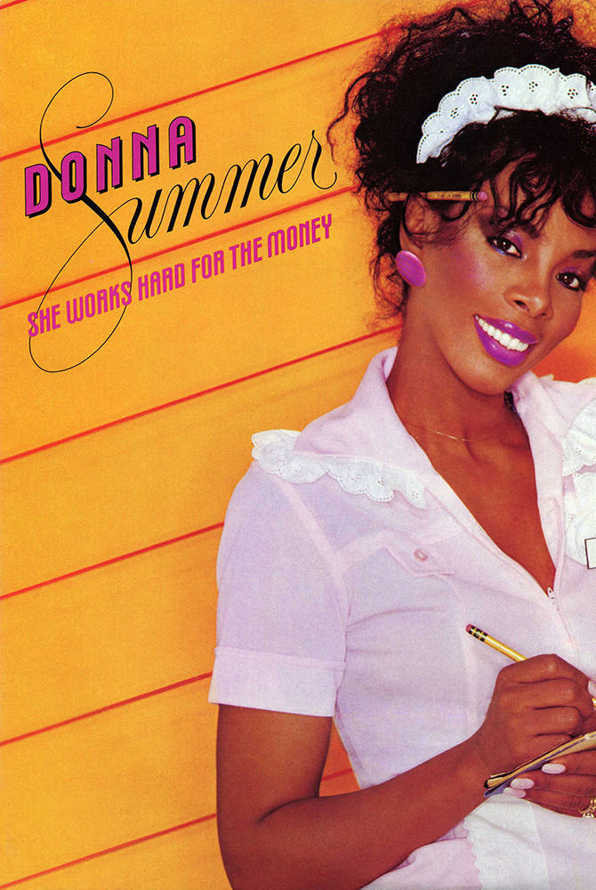 Donna Summer She Works Hard For The Money Wallpaper