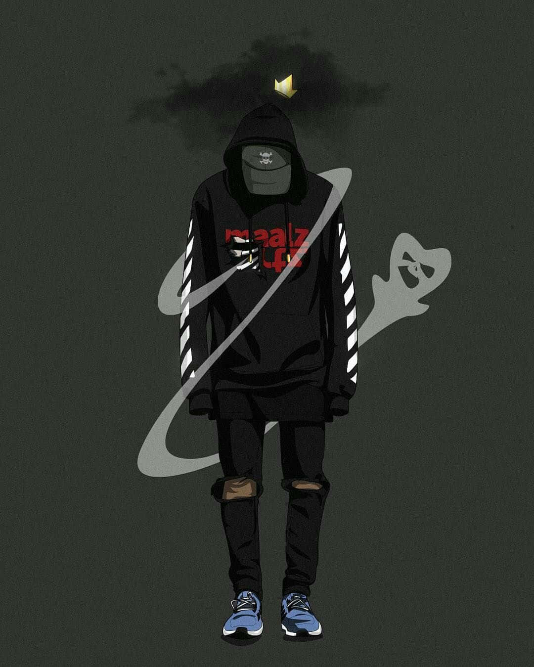 Dope Boy Dark Aesthetic Art Wallpaper