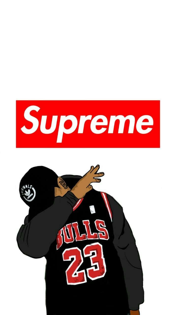 Dope Boy In Bulls 23 Hoodie Wallpaper