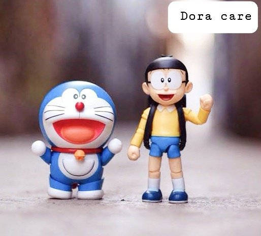 Doraemon Action Figure With Nobita 4k Wallpaper