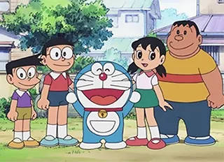 Doraemon And Friends Class Picture 4k Wallpaper