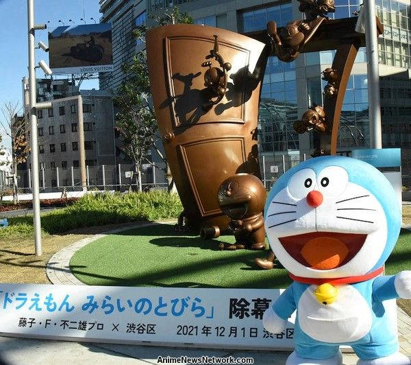 Doraemon Statue 4k Wallpaper