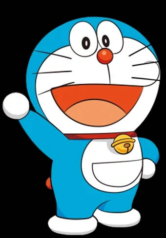 Doraemon Waving Hand 4k Wallpaper
