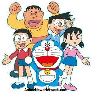 Doraemon With The Whole Gang 4k Wallpaper