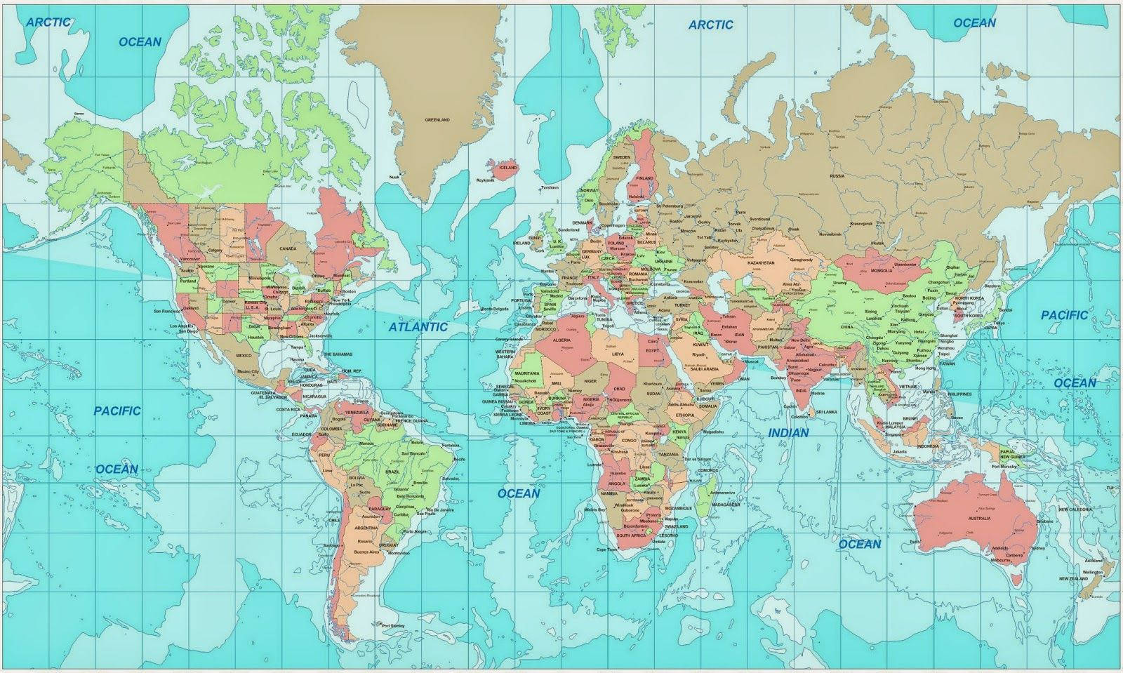 Download World Map Wallpaper Wallpaper