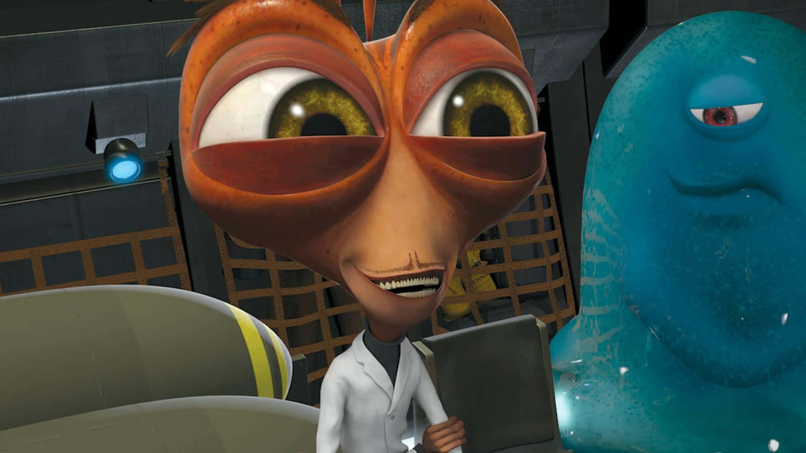 Dr. Cockroach - A Genius Monster From Monsters Vs Aliens Wallpaper