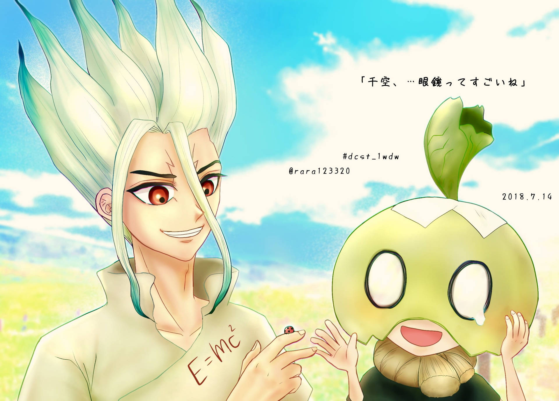 Download free Dr Stone Senku And Suika Wallpaper - MrWallpaper.com