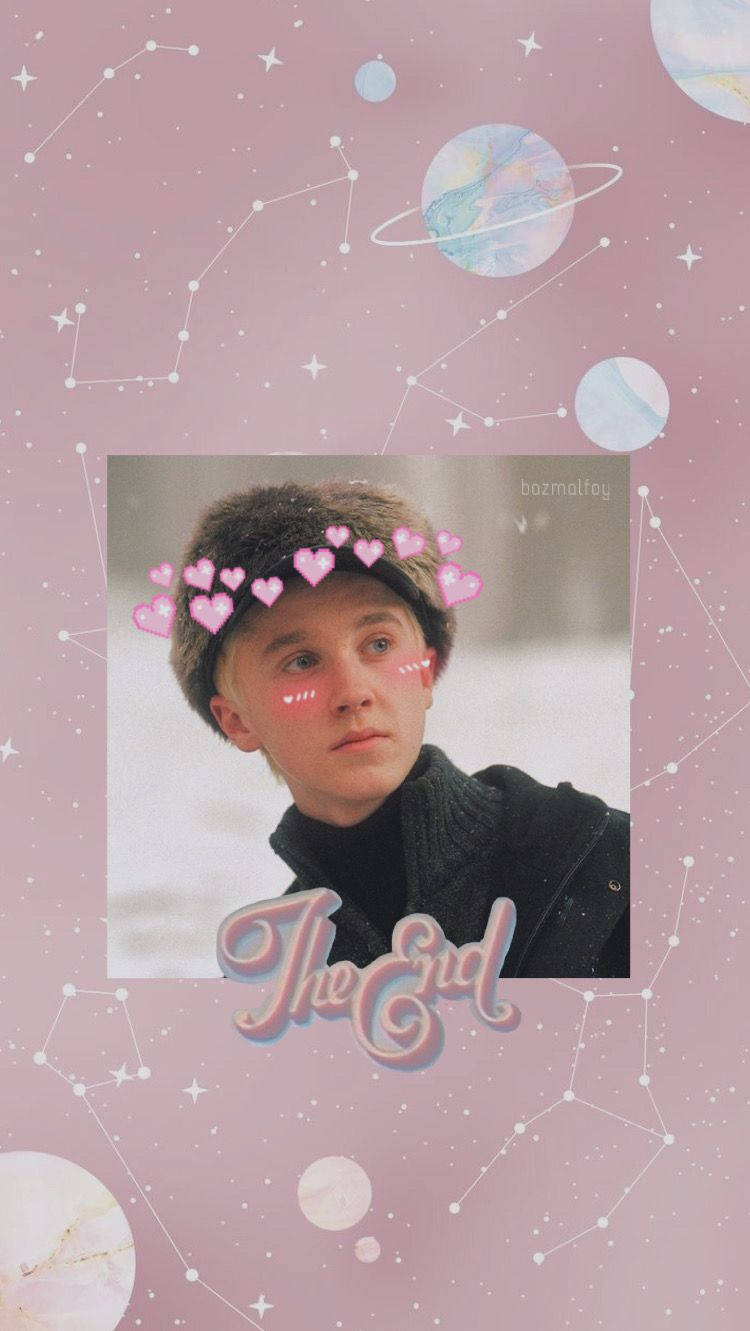 Draco Malfoy Girly Aesthetic Wallpaper