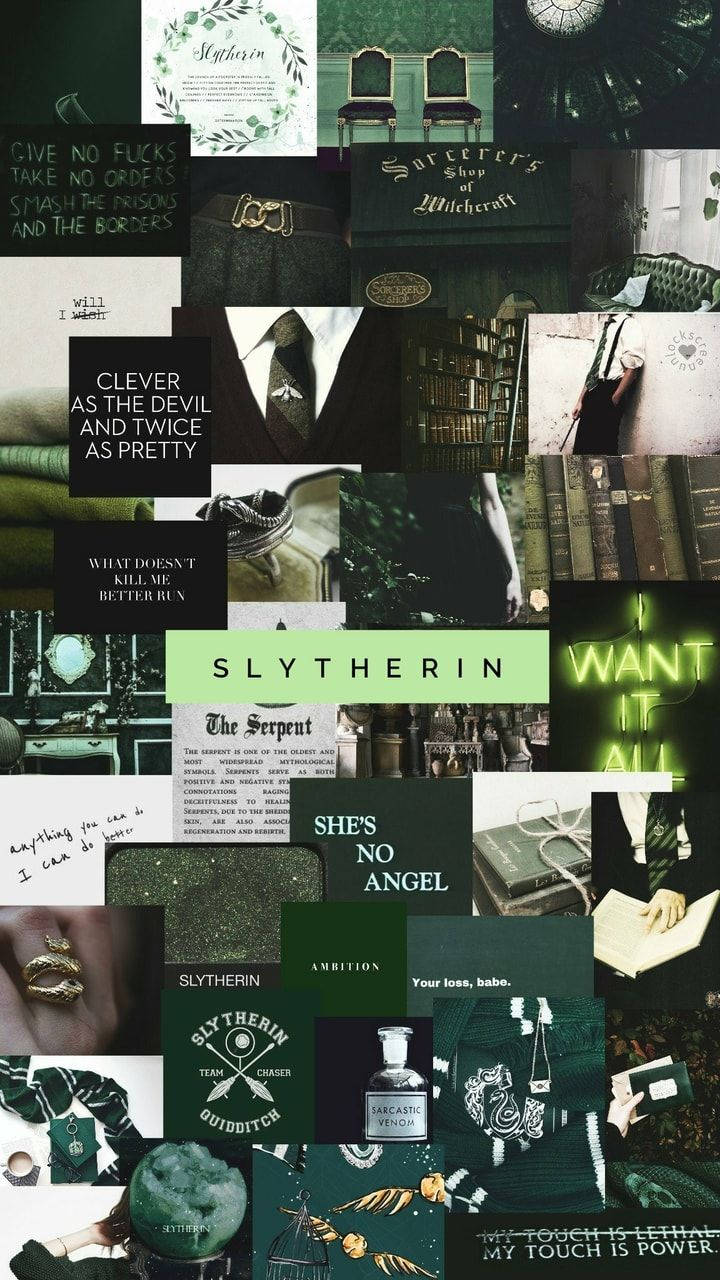 Draco Malfoy Slytherin Aesthetic Wallpaper