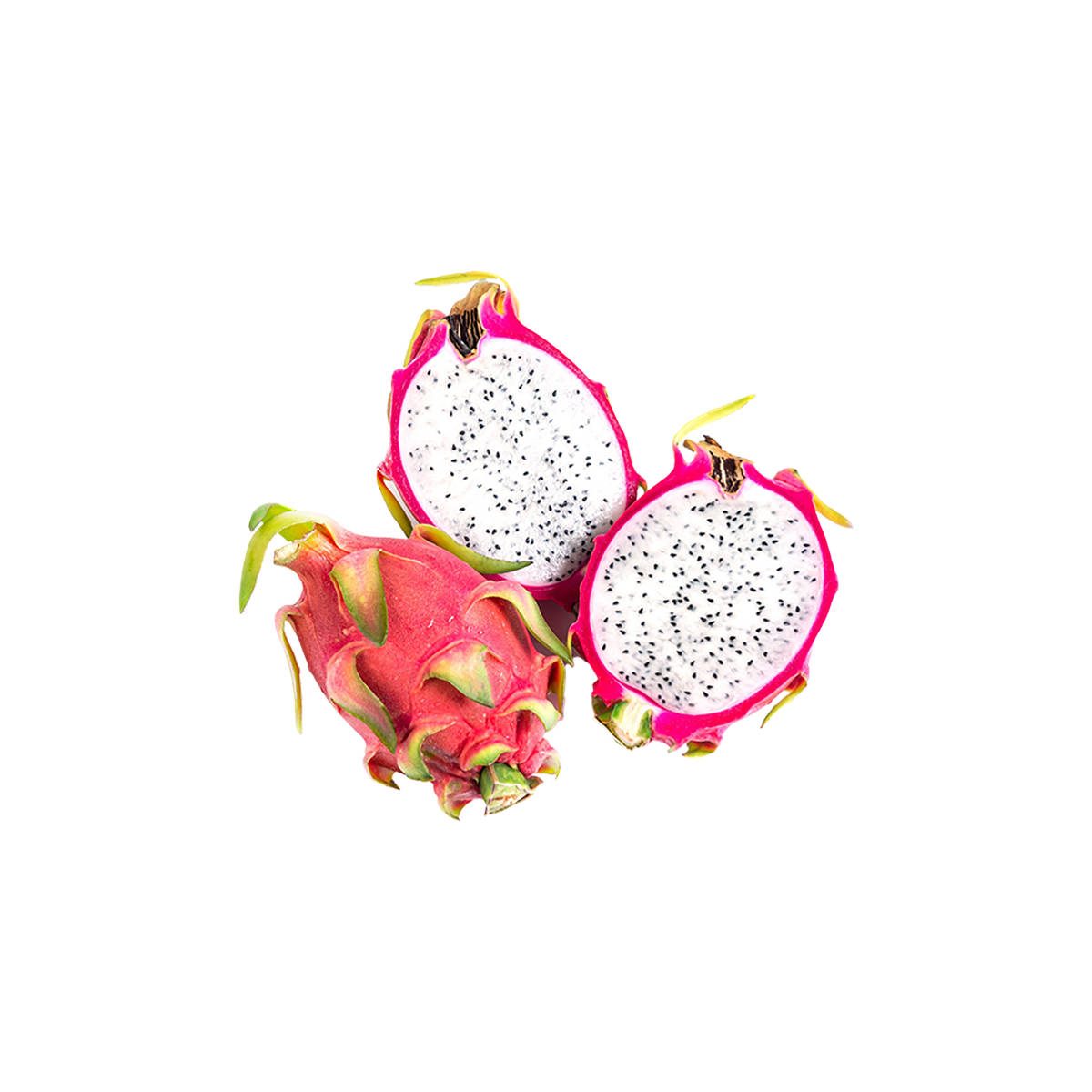 Dragonfruit Sliced In Half Food Photography Wallpaper