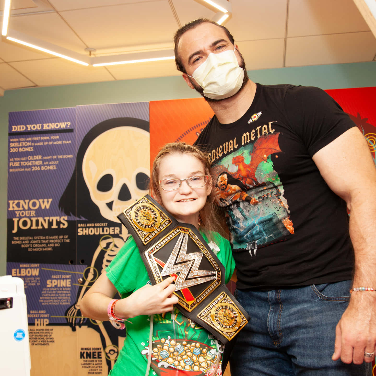 Drew Mcintyre Children Hospital Wallpaper