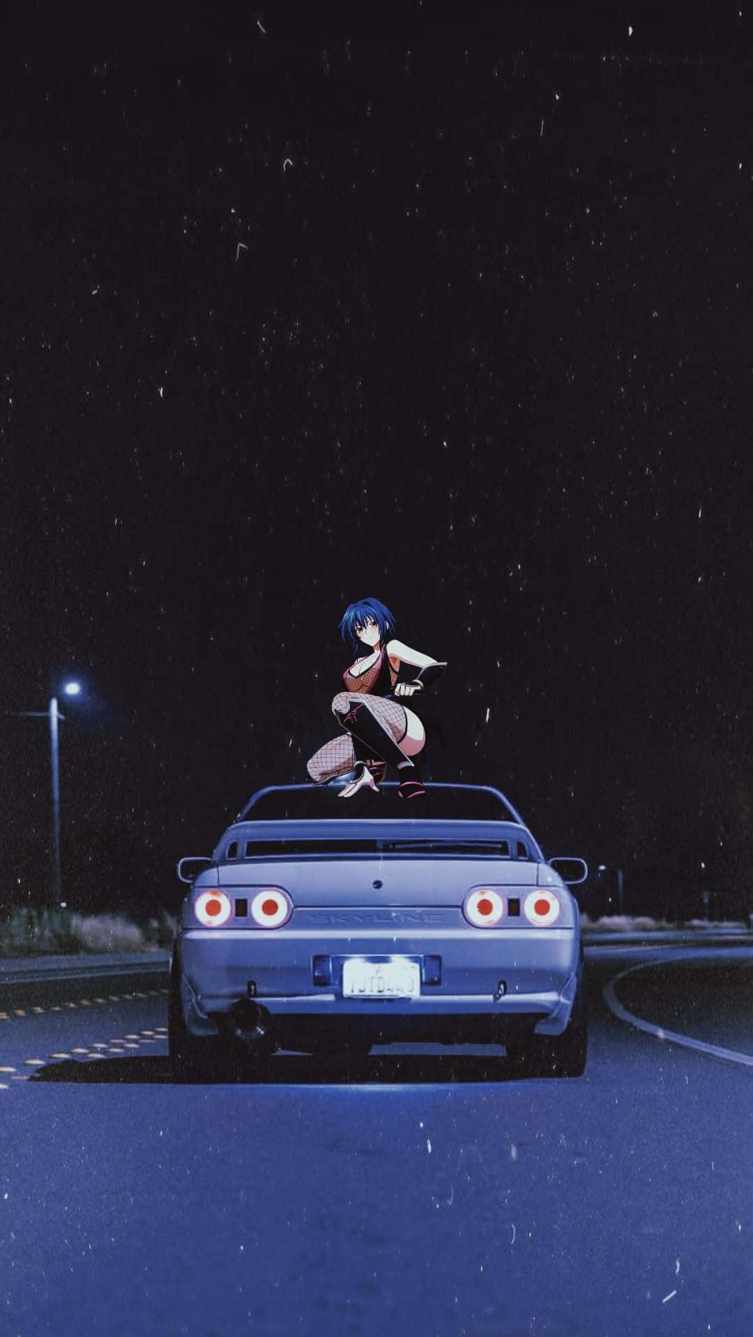 Drift Away To Anime Dreams Wallpaper