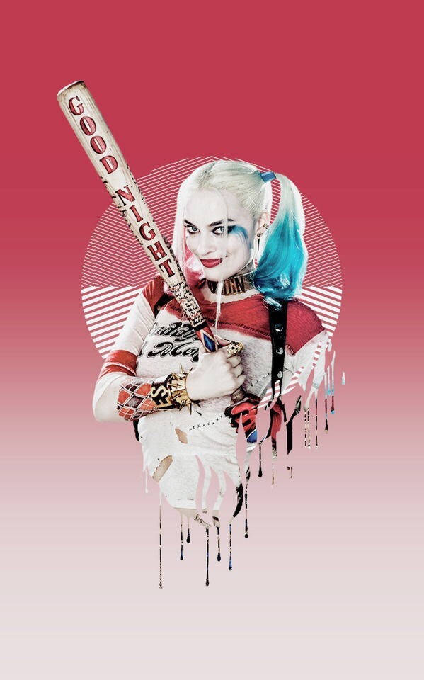 Dripping Effects Of Harley Quinn 4k Wallpaper