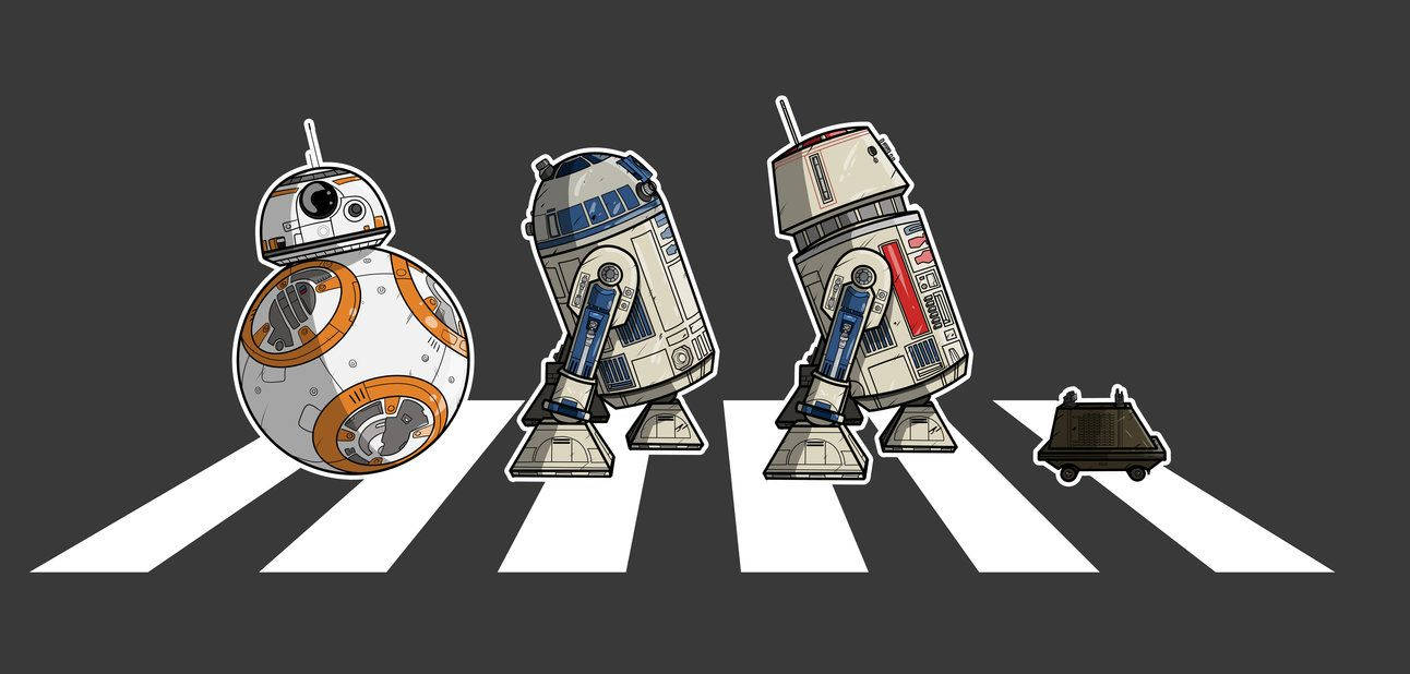 Droid Crossing Artwork Wallpaper