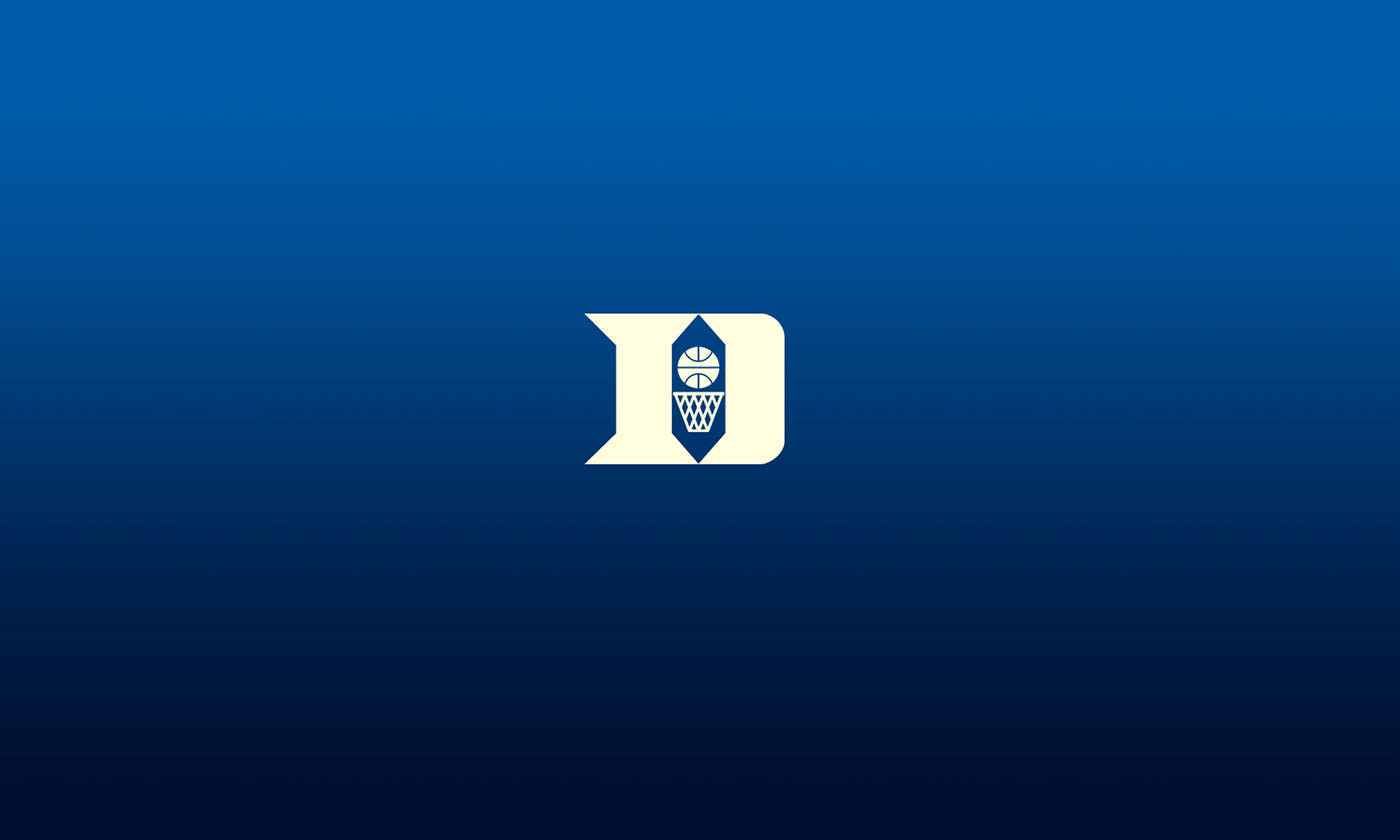 Duke Blue Devils Basketball Ring Logo Wallpaper