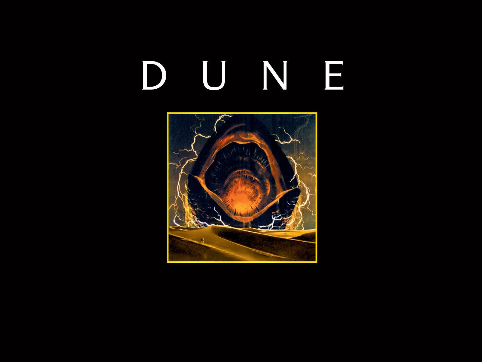 Dune 1984 Logo Wallpaper