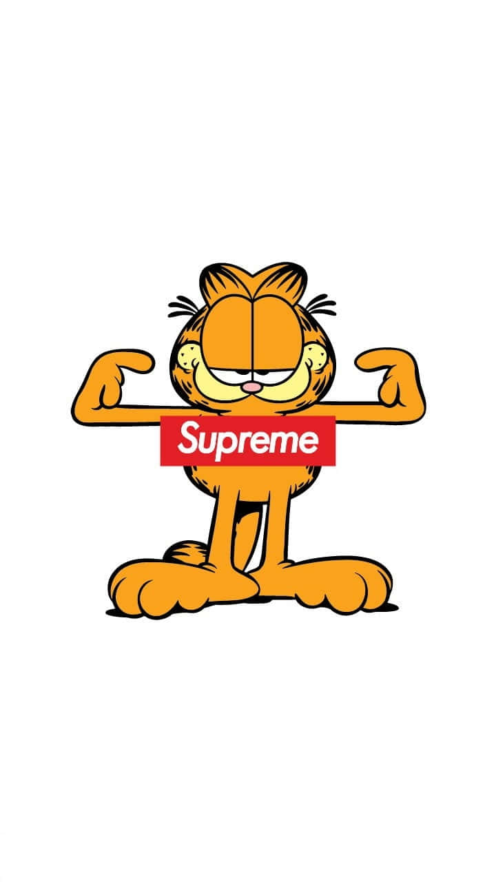 Dynamic Supreme Cartoon Style Wallpaper