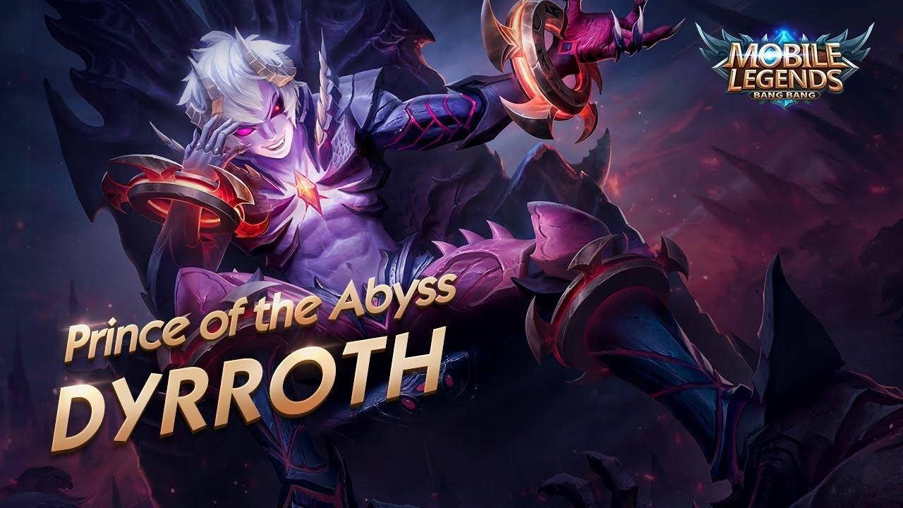 Dyrroth Mobile Legends Prince Of The Abyss Wallpaper