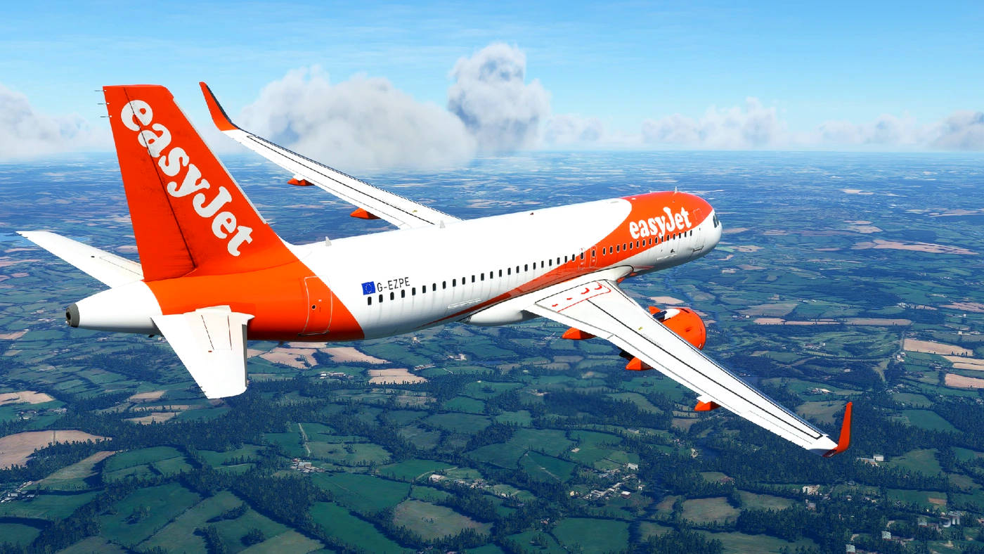 Easyjet Green Land Wallpaper