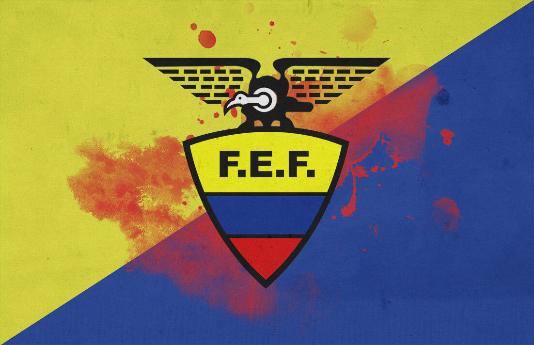 Ecuador National Football Team E.f.e. Flag Wallpaper