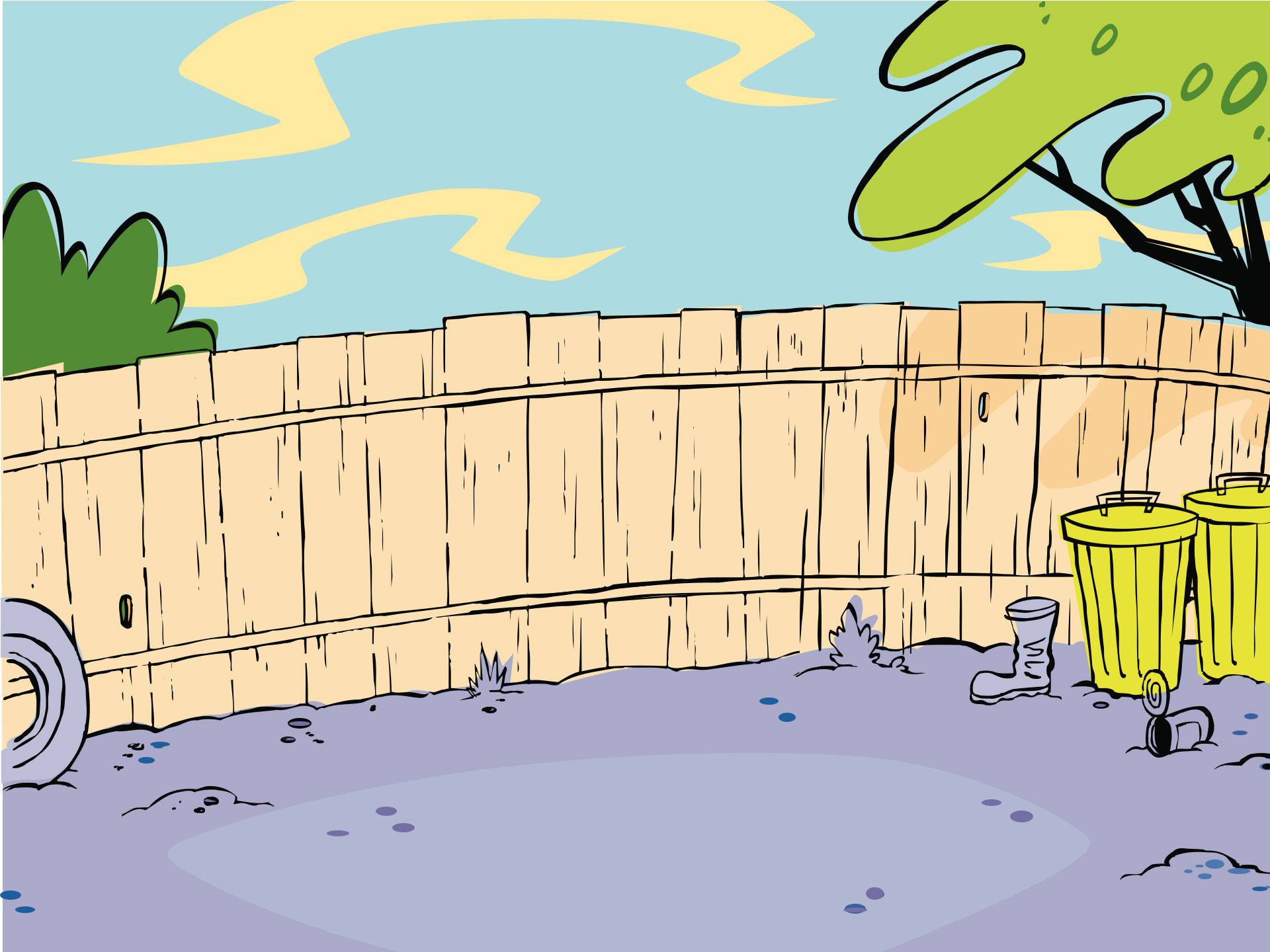 Download free Ed Edd Eddy Cartoon Fence Wallpaper - MrWallpaper.com