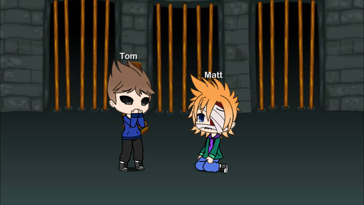 Eddsworld Tom And Mat In Prison Wallpaper