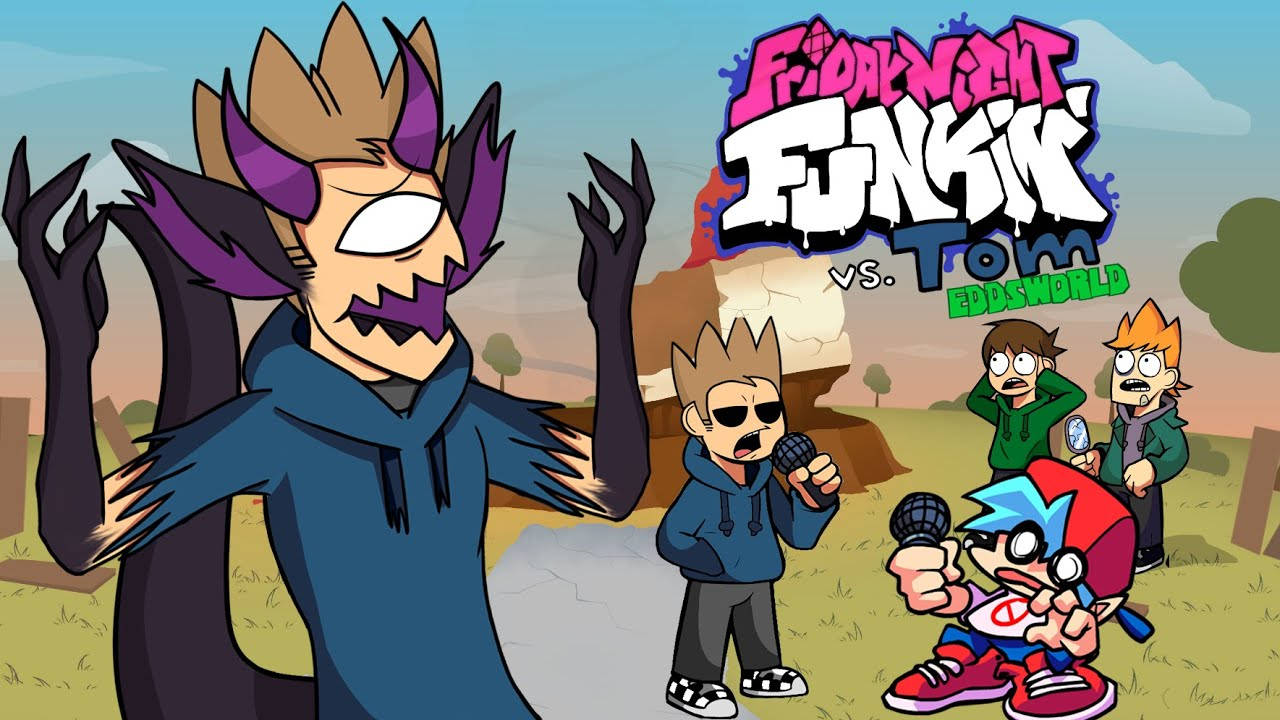 Eddsworld Tom On Friday Night Funkin' Wallpaper