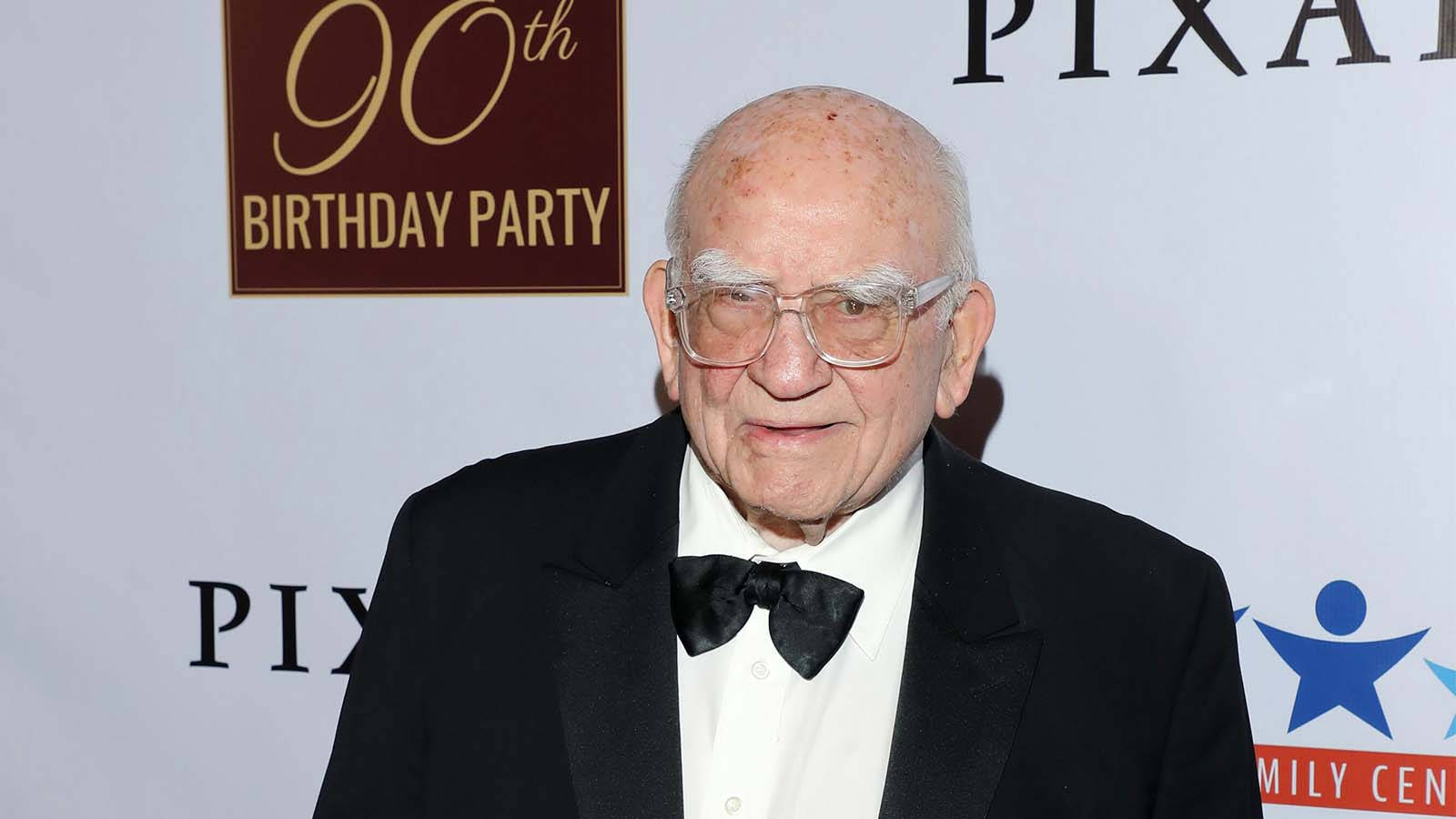 Edward Asner In Tuxedo At Event Wallpaper