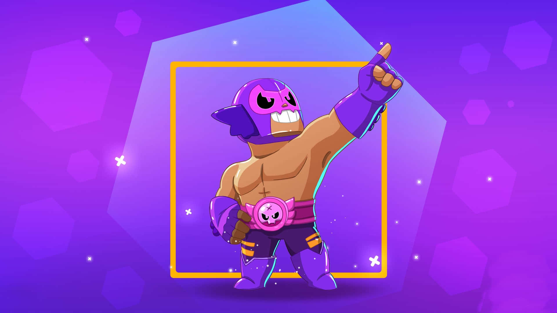 Download free El Rudo Primo Leon Brawl Stars Wallpaper - MrWallpaper.com