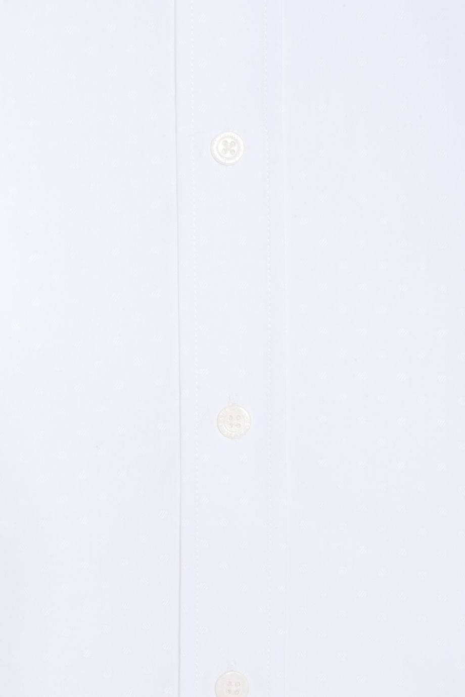 Elegant All White Button-up Shirt Wallpaper