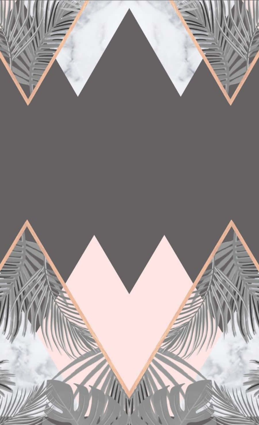 Elegant Gray And Pink Abstract Design Wallpaper
