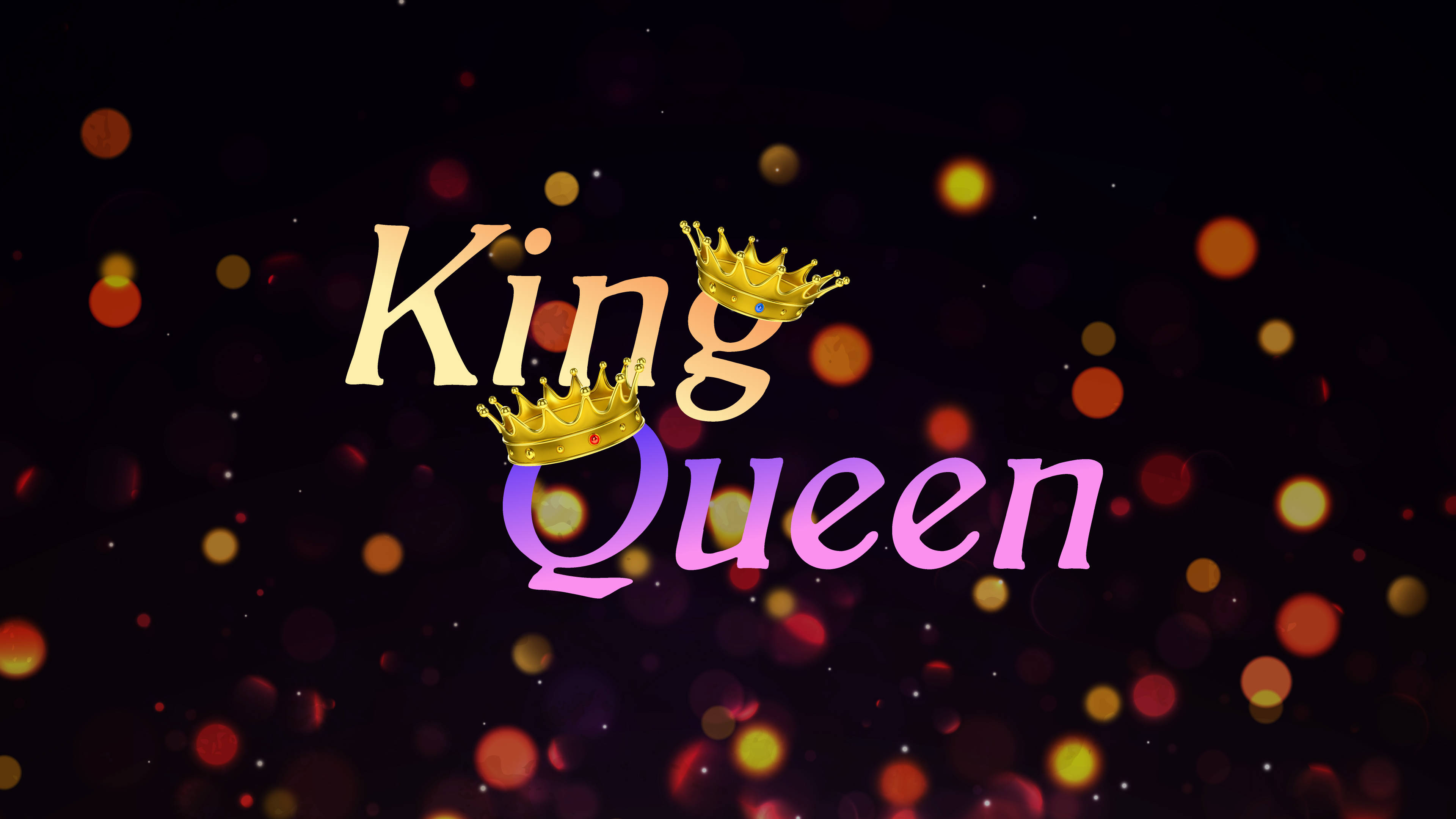 Elegant King And Queen Desktop Wallpaper