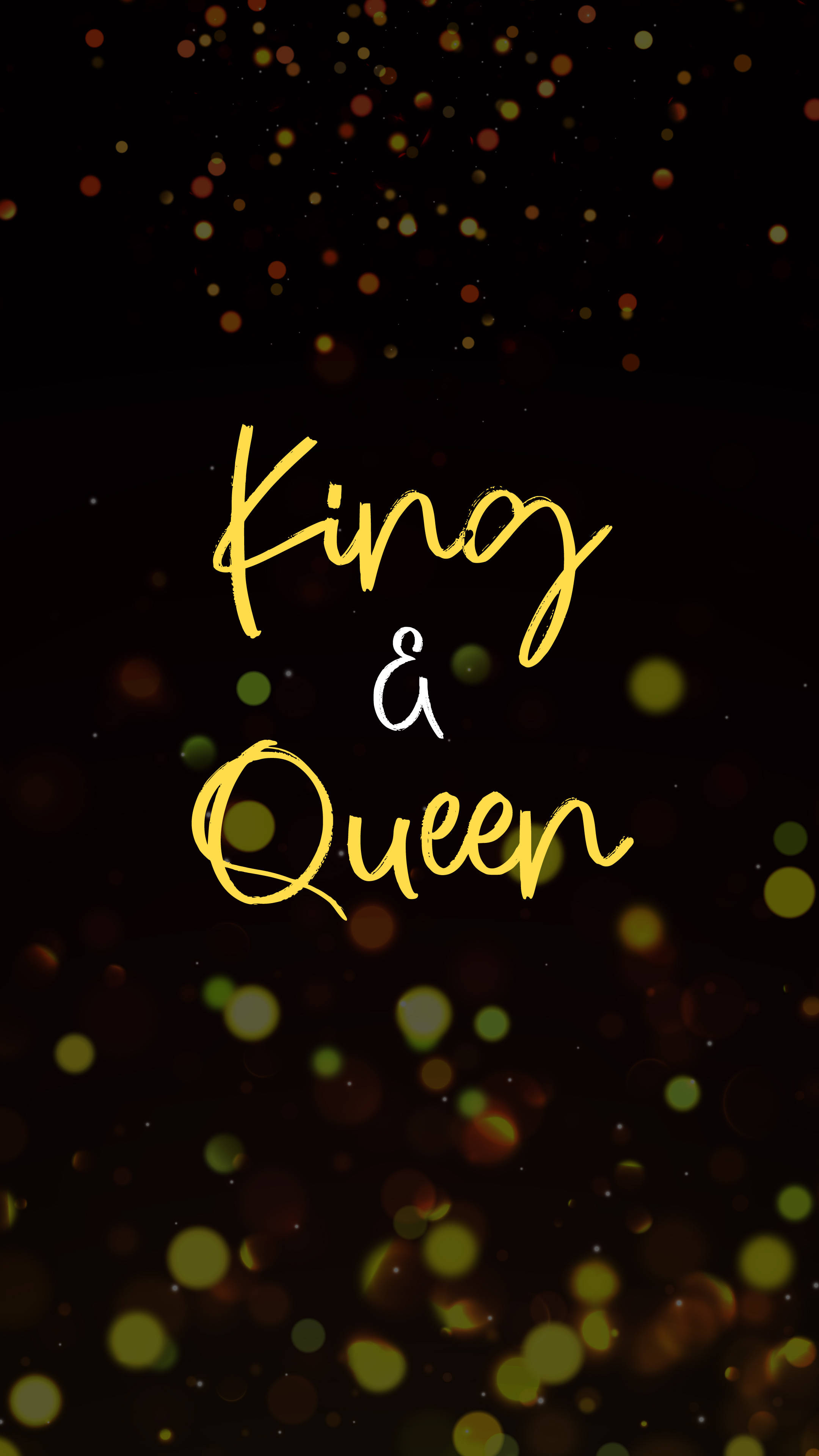 Elegant King And Queen Phone Wallpaper