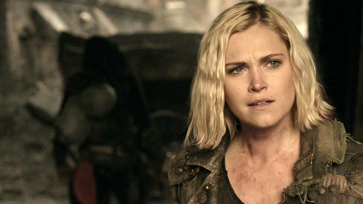 Eliza Taylor Intense Scene Wallpaper