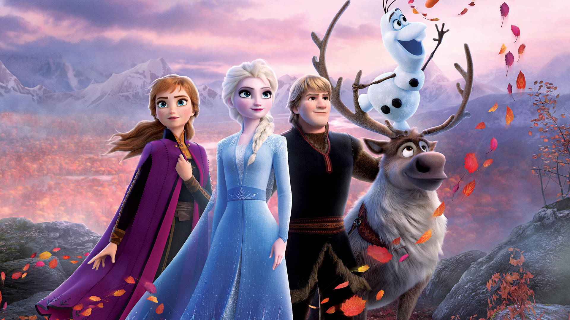 Download free Elsa And Anna With Friends Wallpaper - MrWallpaper.com