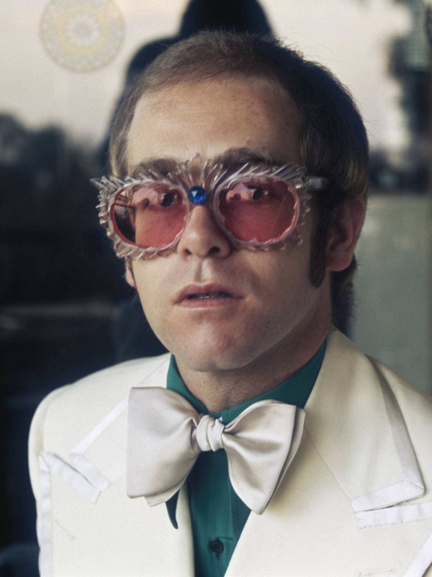 Download Elton John Concert Close-Up Wallpaper | Wallpapers.com