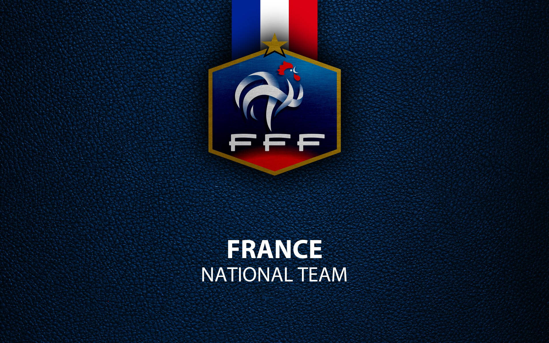 Emblem Of Pride - The France National Football Team Logo Wallpaper