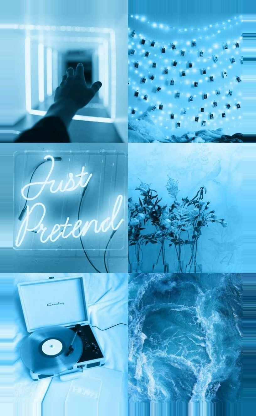 Embrace The Beauty Of Blue Things Wallpaper