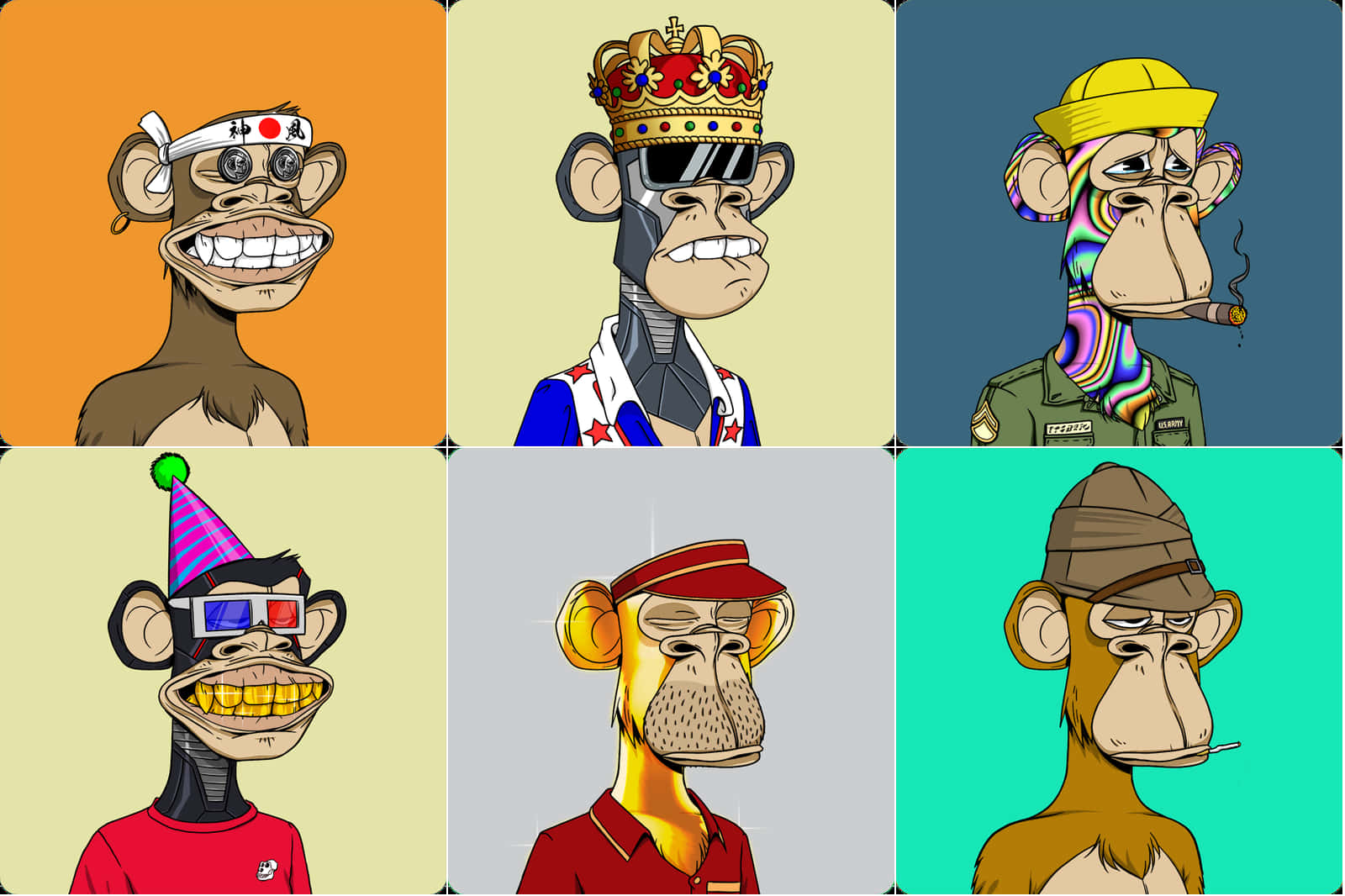 Embrace The Digital Revolution With Nft Monkey Wallpaper